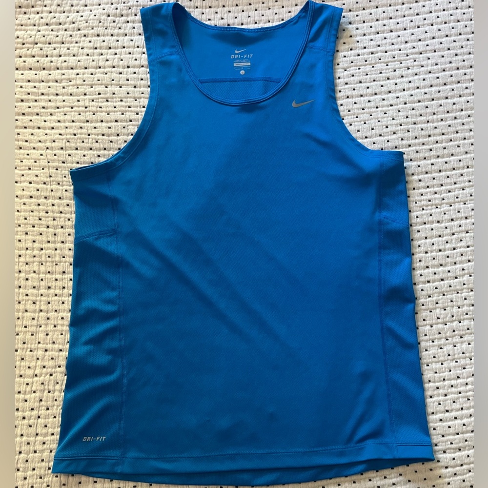 Nike Blue Dri-FIT Performance Tank Top